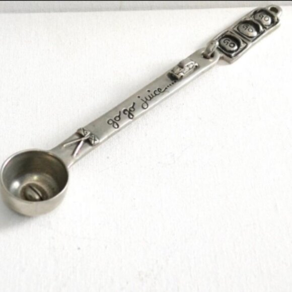 Vintage Metal Morphosis Java Measure Scoop Stamped Coffee Serving With Wall Hook - Picture 4 of 8